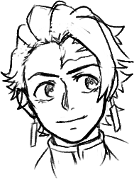 sketched a tanjiro huuhuu bb 