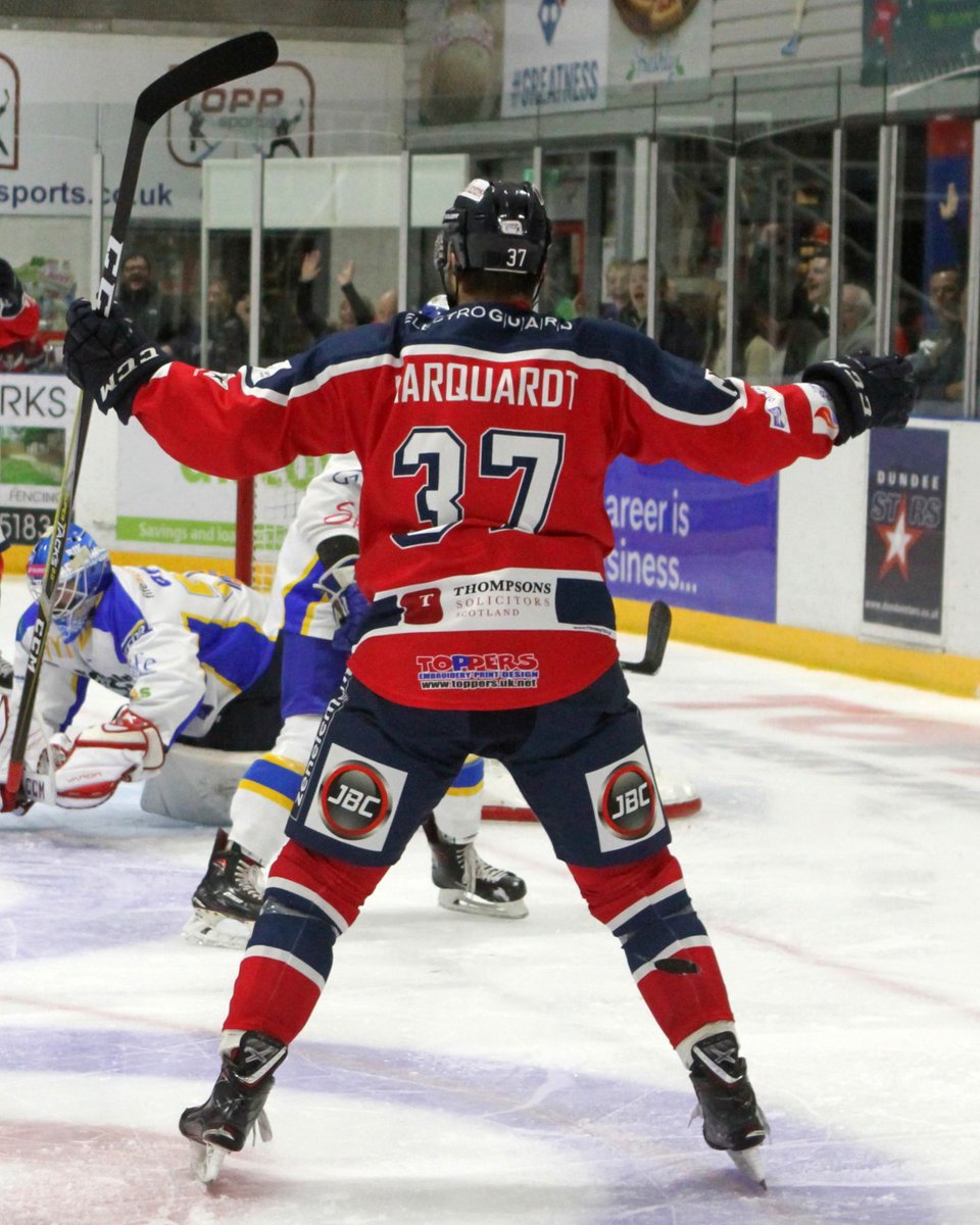 DundeeStars's tweet photo. ICYMI🏒🥅The Kitmart Dundee Stars are excited to announce that our captain for season 2019/20 will be Matt Marquardt!

👉https://t.co/saX1QbWqWp

#COYStars #Stars37 https://t.co/FcmcPkQmGd