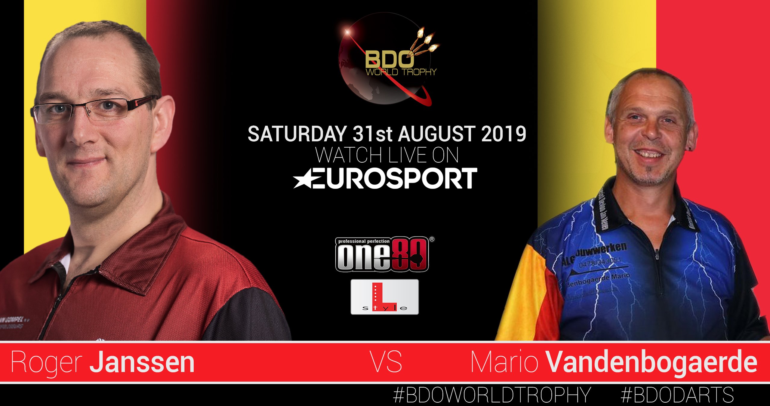 BDO Darts on Twitter: "WINNER Roger Janssen 5⃣ - 3⃣ Mario Vandenbogaerde  'Gizmo' wins the battle of the Belgian's as he displays some superb  composure on the outer ring to reach the
