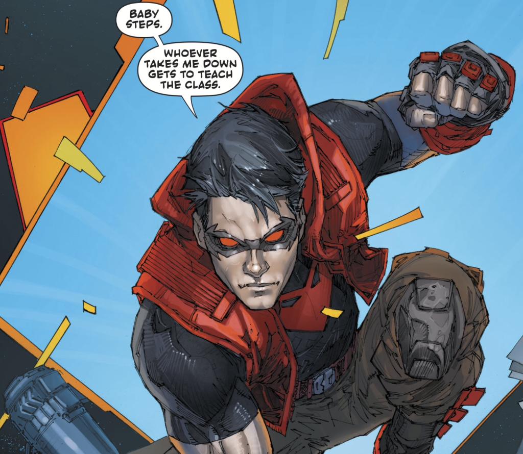 “So, Jason Todd's really a teacher now? 