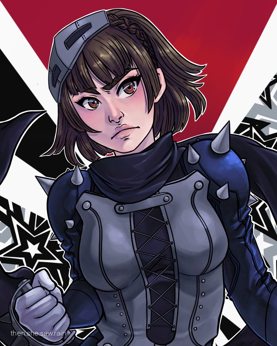 She_Saw_Rain's tweet photo. “No Holds Barred”

#persona5 #p5 #p5queen #persona5fanart #makotonijima #queen #art #digitalart #illustration #lineart #color #fanart #characterart #videogameart #atlus https://t.co/s7gf5NvQqP