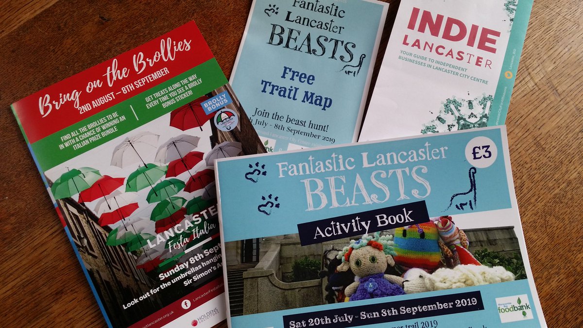 Yarn_Caster's tweet photo. It's the weekend! Perfect time for a little #FABLancaster beast hunt - check out Lancaster's fabulous museums @LMuseums &amp; @LancasterMuseum as well as the wonderful range of independent businesses @IndieLancaster 
@moreLancaster https://t.co/iEWbZTf4gl