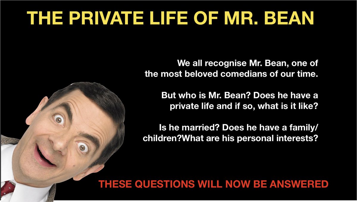 yourfreevlog's tweet photo. Mr. Bean is worldwide one of the best-known and best-loved comedians, but little is known about his private life. Here are a few snippets of information about the man behind the character.
https://t.co/kFr5Xl3iJr https://t.co/T1KbGcfB8S