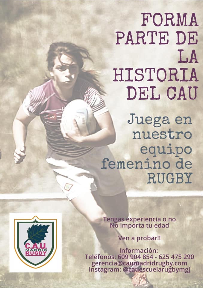 ipsaaspi's tweet photo. #Rugby #Femenino #CAU #Madrid

Por fin un equipo 👩femenino de 🏉rugby en el CAU.

👍¡¡¡Gracias, muchas gracias

https://t.co/jMe8LPRfak https://t.co/LfFGbKIA79