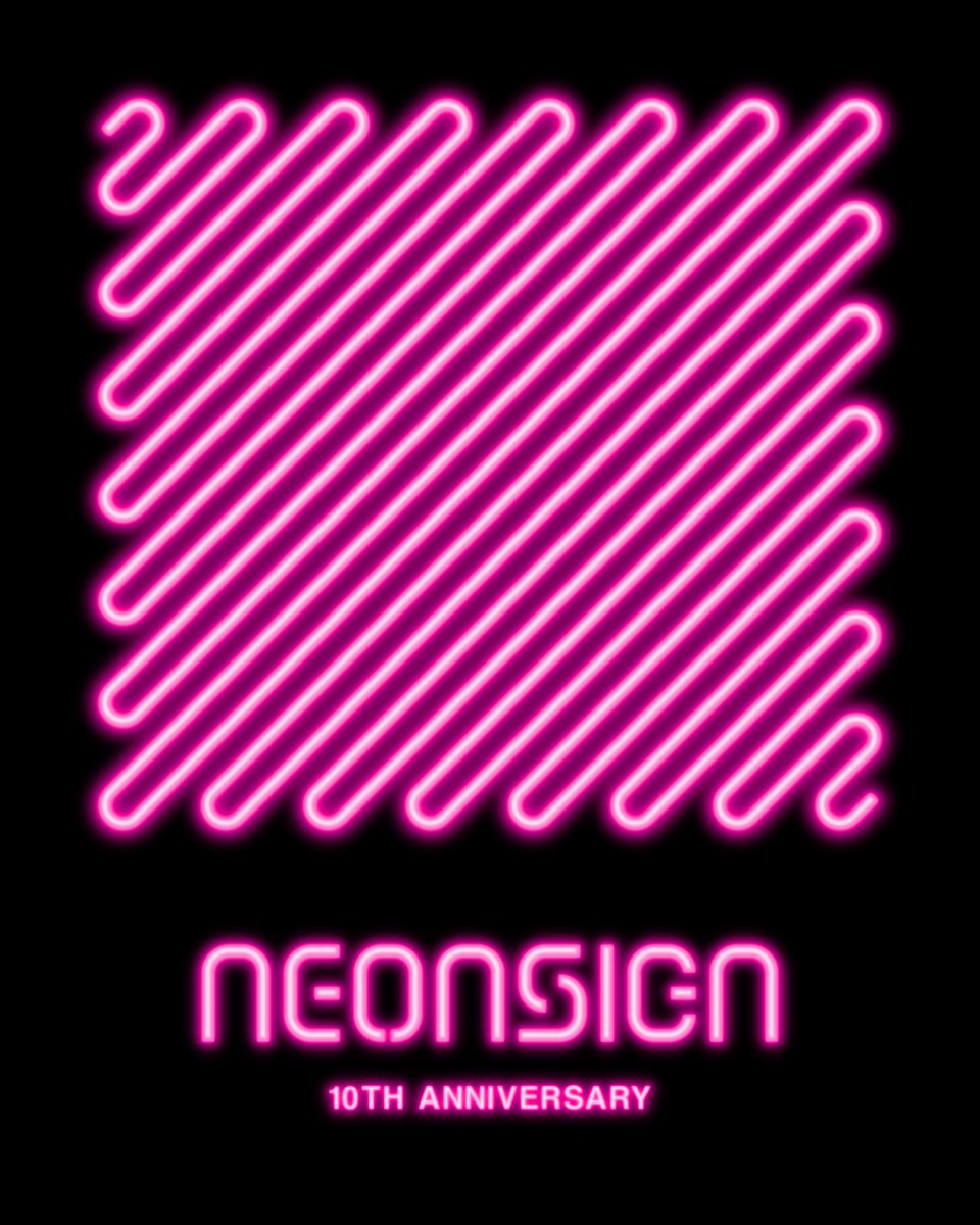 NEONSIGN 10TH ANNIVERSARY PARTY

9月6日(金)  
19:00 - 23:00（一般入場可／無料）
at TRUNK（HOTEL）1F  LOUNGE
東京都渋谷区神宮前5-31 
03 5766 3210