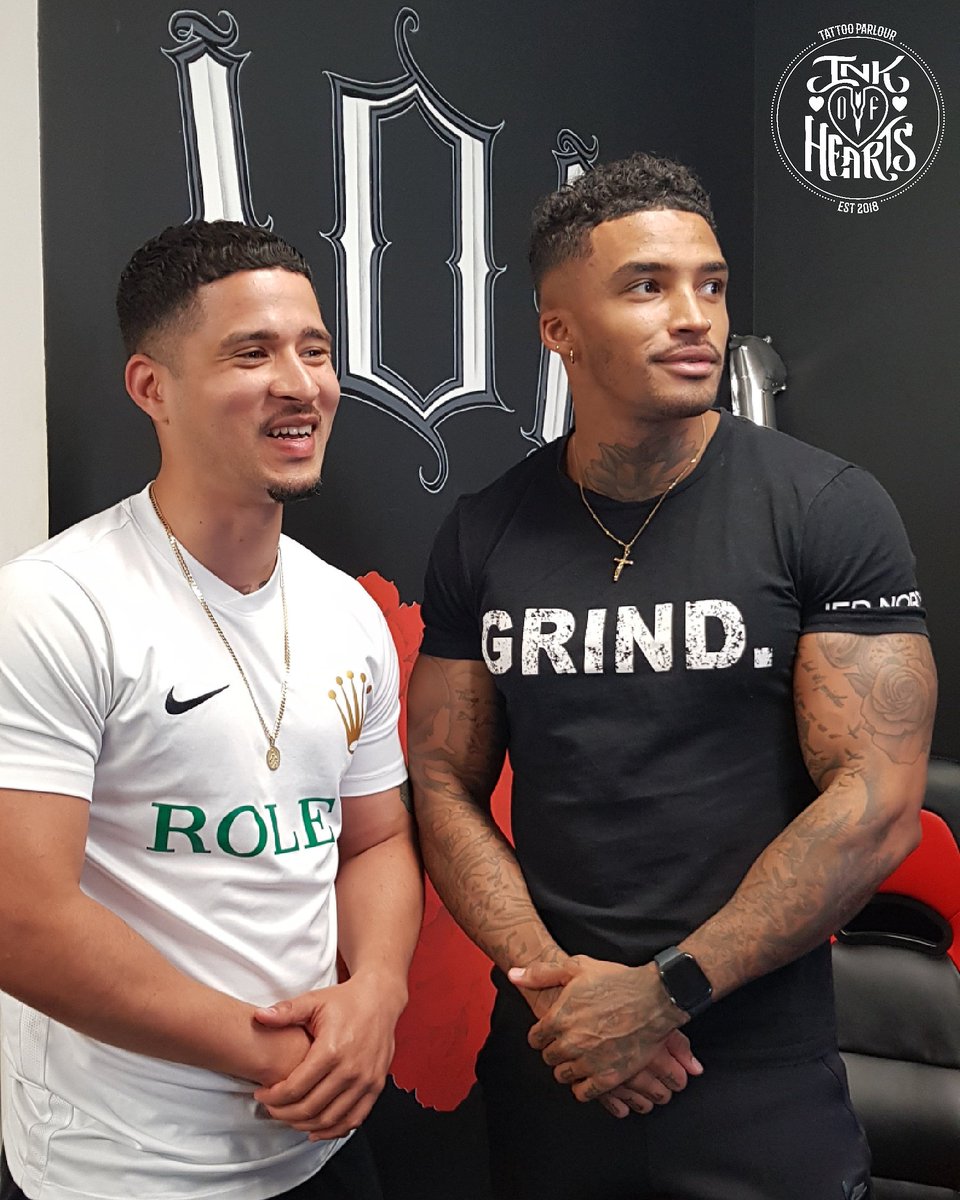 InkOfHearts's tweet photo. #IOH X #MICHAELGRIFFITHS ♤
The @LoveIsland legend popped into our partnering business for a fresh cut and we had to get involved in the banter.
We wish you nothing but success and the next time you need some ink, it would be chaldish not to come and see us!
#LoveIsland #Ink https://t.co/q6YkWbEAxh