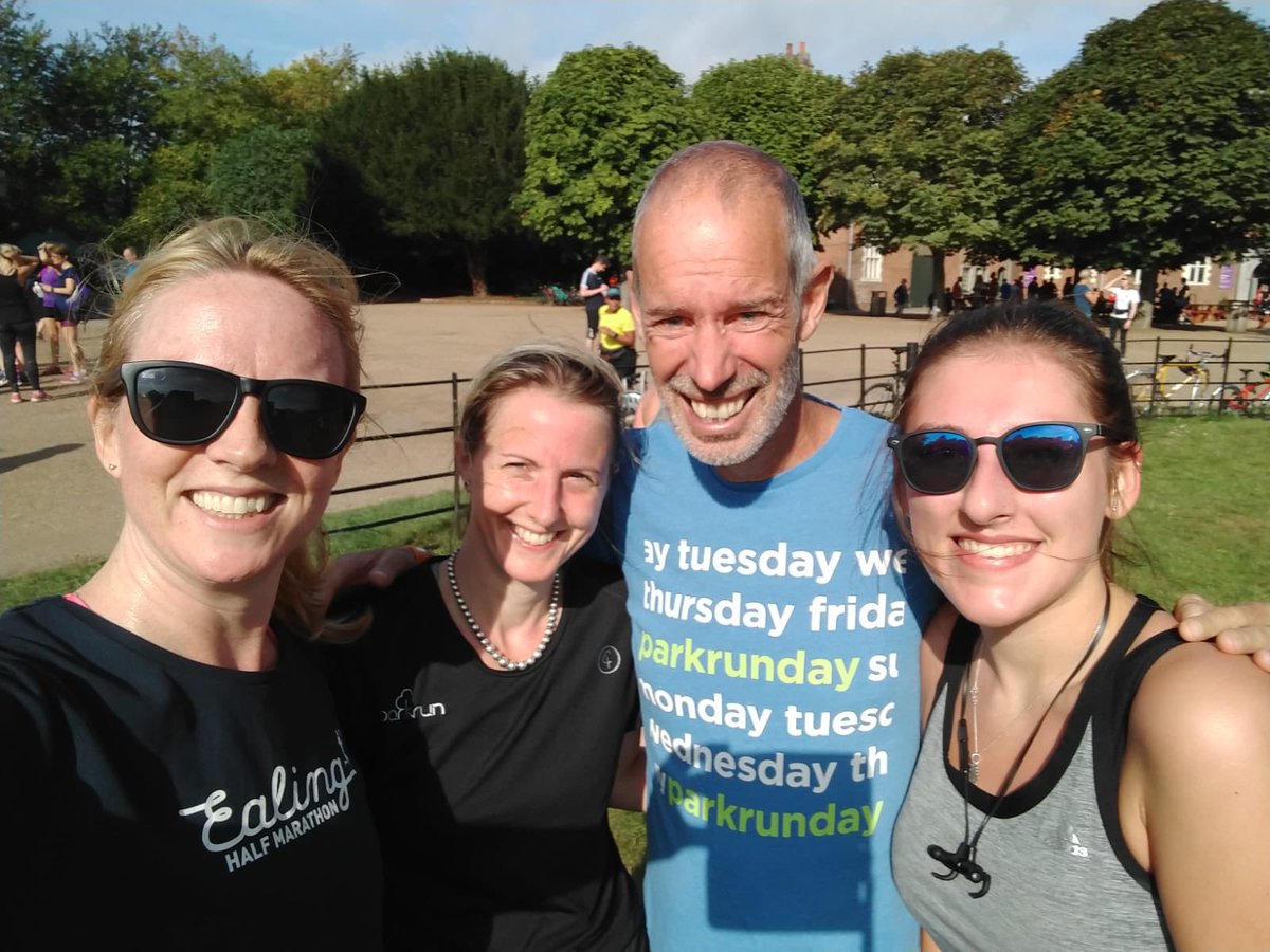 runsinpearls's tweet photo. Happy Happy 6th Anniversary @osterleyparkrun. Stunning morning running with @sknees74. Thank you to this man @paulsintonhewitt for making us smile every Saturday morning @parkrunUK . #loveparkrun #loverunningwithfriends https://t.co/a4njbH7AQs
