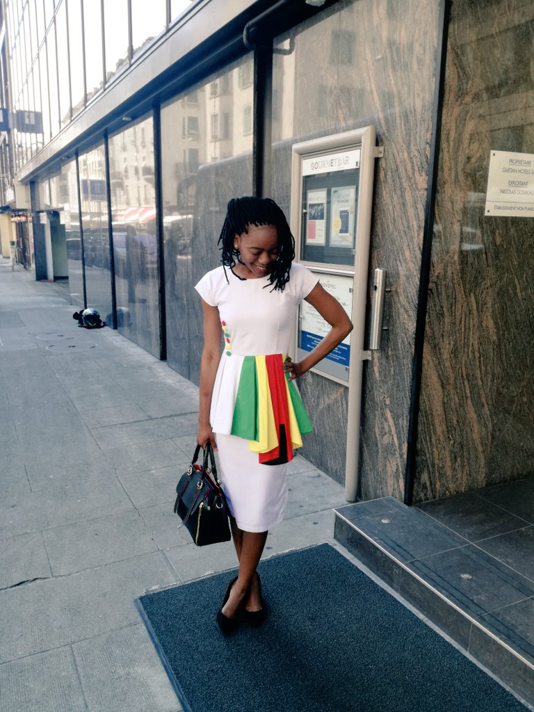 Yesterday I proudly wore my national dress at the Global Shapers Annual Summit opening ceremony. 

I really think we need to have an official national dress as Zimbabweans.
#ShapersSummit 
#Zimbabwe