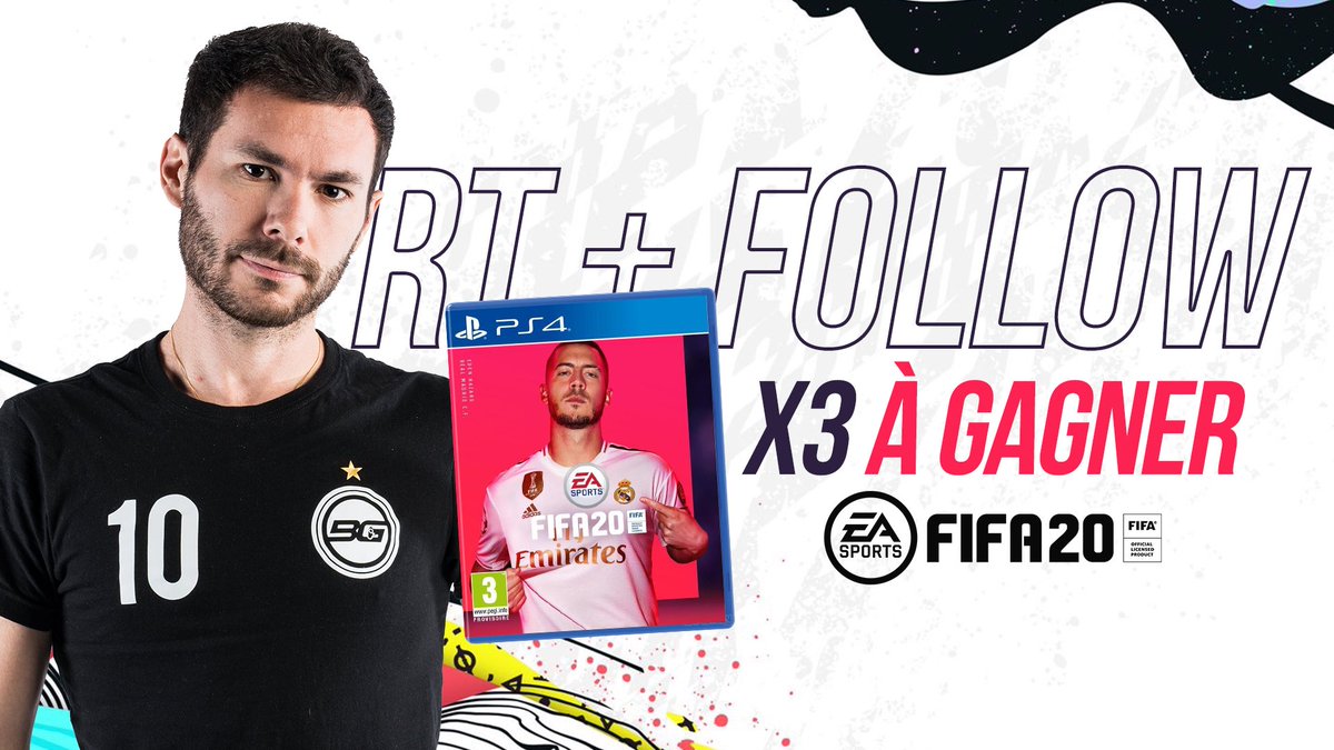 RT + FOLLOW pour avoir une chance de gagner #FIFA20 sur la console de ton choix ! 😉 TAS: 10/09/2019