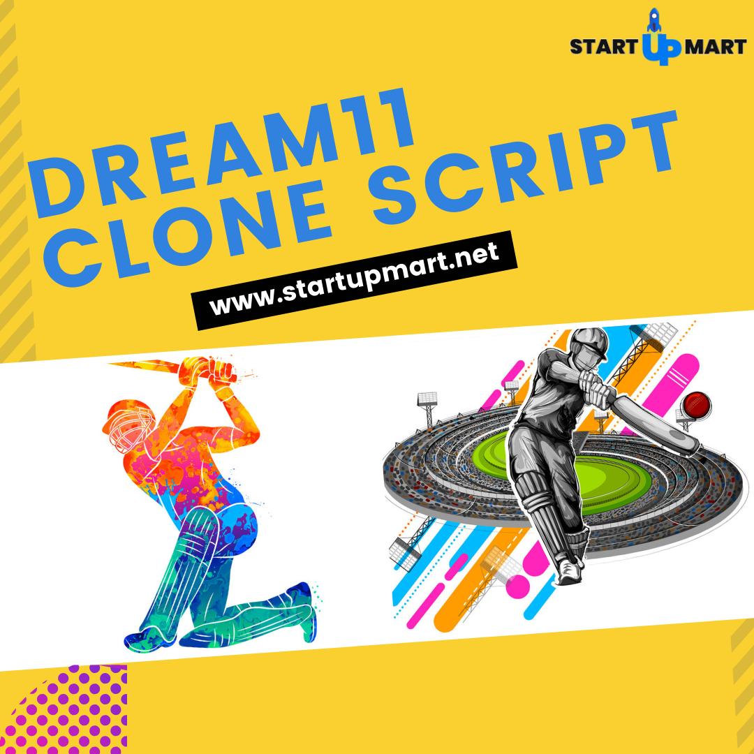 startupmartapps's tweet photo. Grab your Dream11 Clone script at Startupmart >> https://t.co/id3fkzVMTT 

#Dream11CloneScript #Dream11CloneCricketScript #CricketFantasyScriptlikeDream11 #Dream11CricketCloneScript #Dream11CloneSoftwareDevelopment https://t.co/lh53e1u7Ph