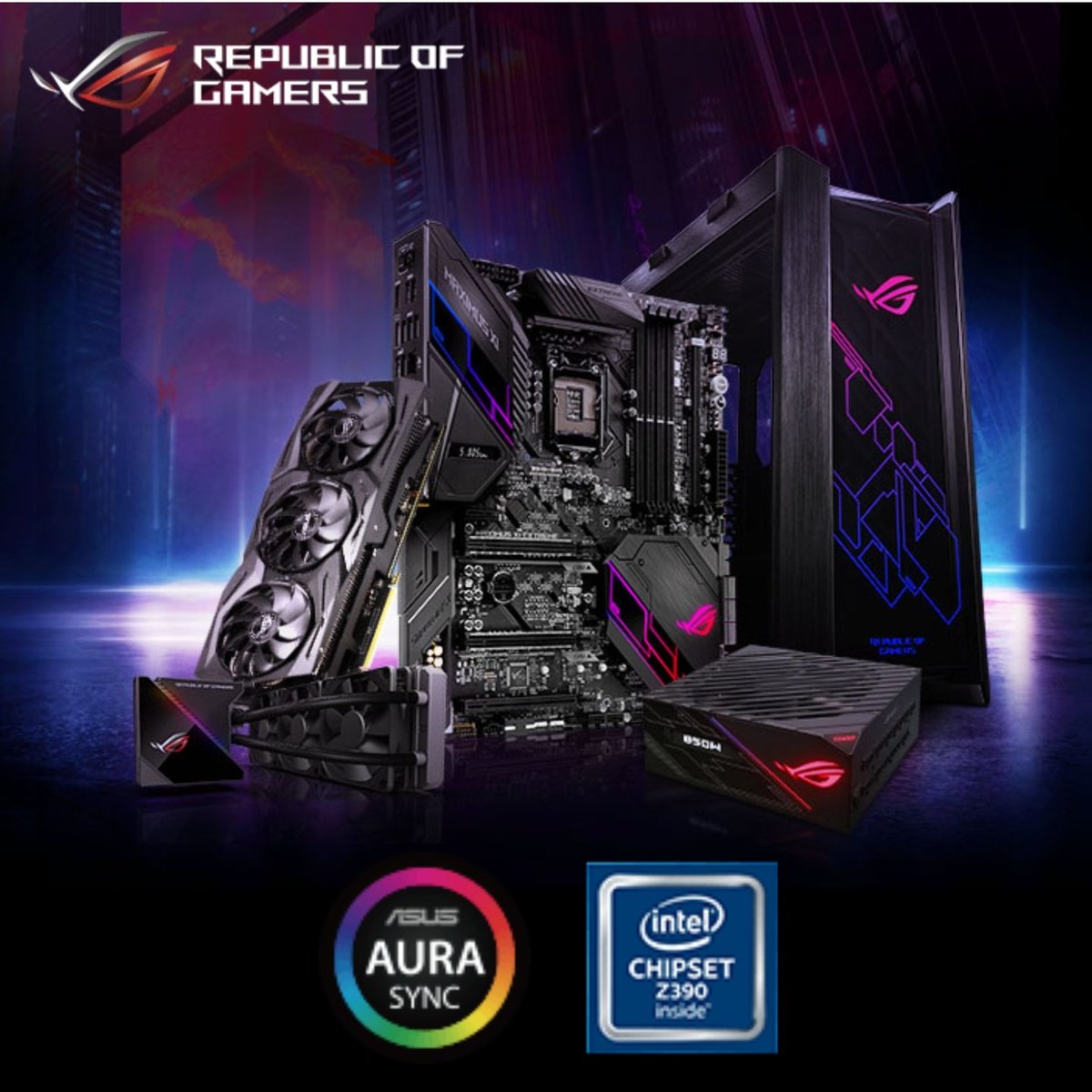 Carbosonic's tweet photo. @ASUS_ROGNA @ASUSUSA #ROGUltimateBuildOff
I would use this for gaming and video editing and make some YouTube videos
Would be a fair upgrade to my Toshiba from 2008 https://t.co/DSJ6tpRzZm