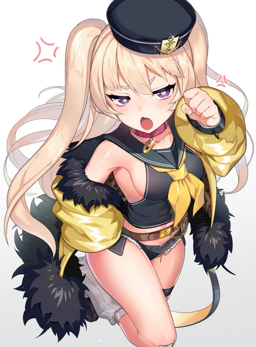 「後でお仕事終わんなくなってもバッチに甘えるじゃないわよ!」
#アズールレーン #バッチ 