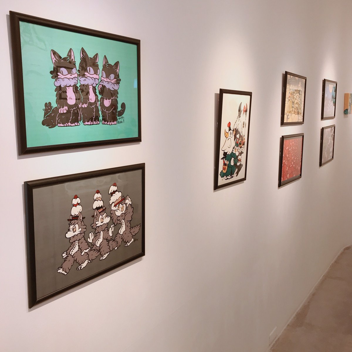 その足であらいきりこさん(@mokuseiap )さんの個展にまよいこんできたしグッズもお迎えできて満たされた!(原画もりもりで贅沢すぎた)
イロリムラさんで9/2まで!
