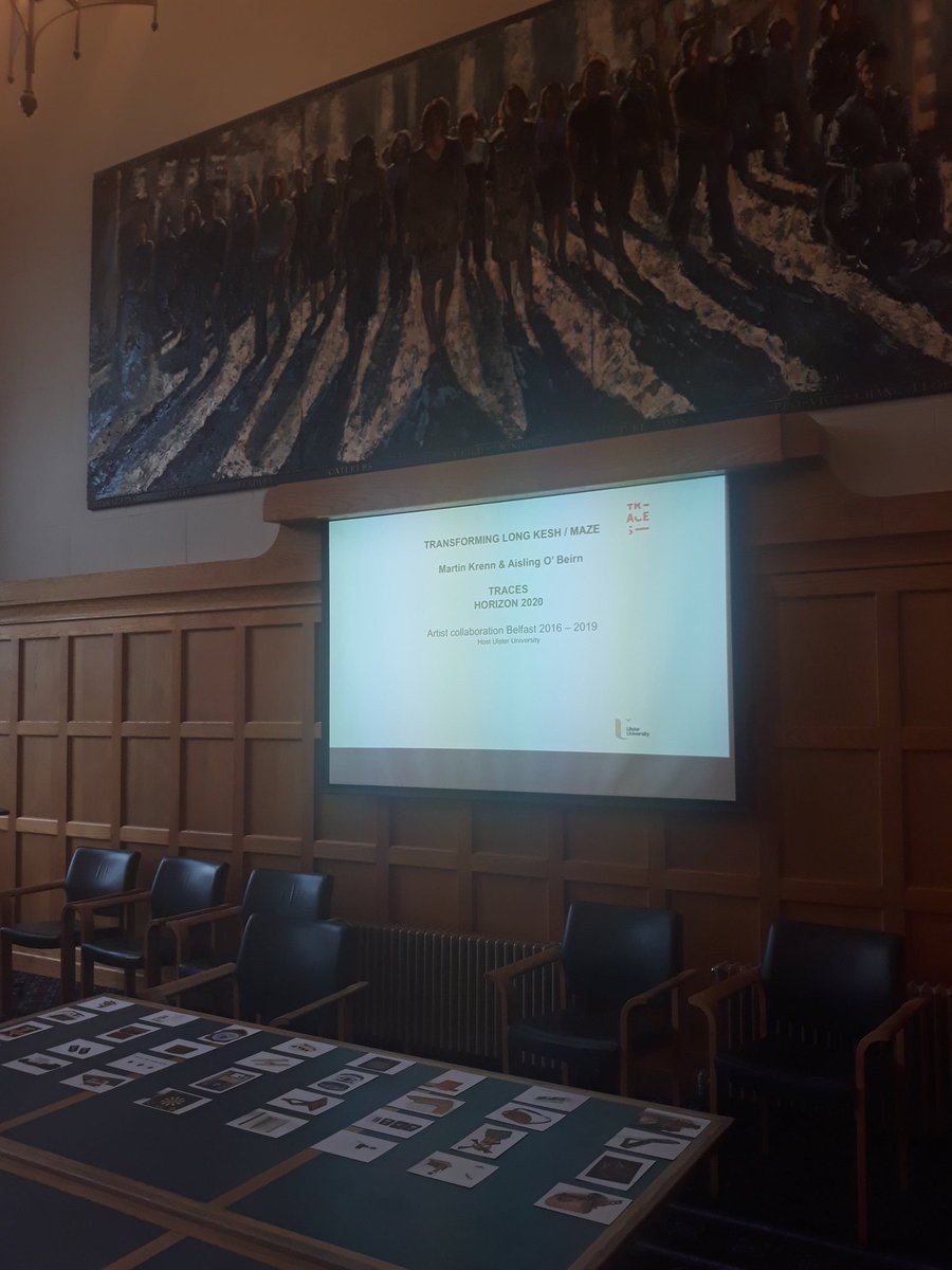 emmajmca's tweet image. Emotive and thought-provoking session with Aisling O'Beirn considering and exploring objects made in Long Kesh/Maze along with their moving personal testimonies #materialknowledge 

@LeonieHannan @Medievalist_ni @HAPPatQUB @qubpublichist @qubpublichist
