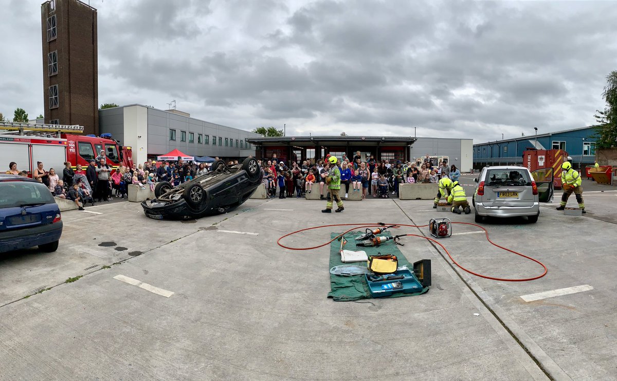 WMFSImages's tweet image. Ready to start a RTC demo at @WalsallFire open day.