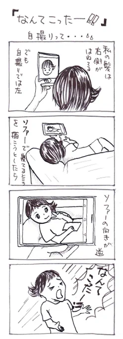 #おっさんずラブみたお
#四コマ漫画
#なんてこったー
なんてこったー(自撮りって…) 