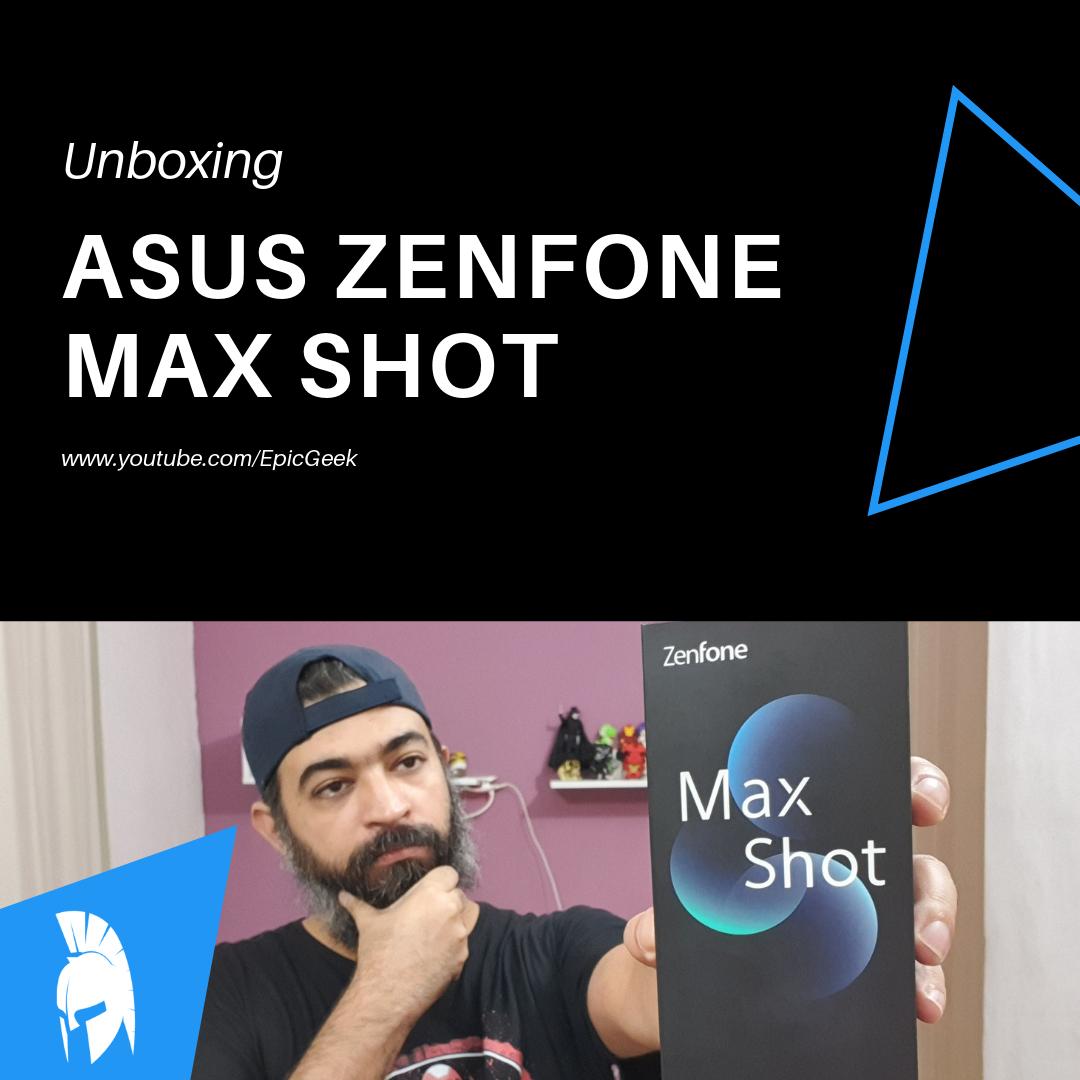 EpicGeek's tweet photo. Já conferiu o nosso unboxing do ASUS Zenfone Max Shot? Não? Tá esperando o que, rapaz?! Cola lá e não esquece de deixar suas dúvidas! >>> https://t.co/KbBQZULLeV 

#ASUSBrasil #Zenfone #ZenfoneMaxShot #MaxShot #Android #Smartphone #Celular #Tech #EpicGeekBR https://t.co/GGt8MXAzMq