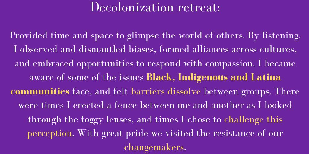 HeatherGreaves's tweet image. If you are Black, Indigenous or a Person of Color interested in healing, and building connections and relationships at a retreat, message me. Let’s expand harmonious living.

#decolorization #retreat #BLACK #LATINA #INDIGENOUS #Changemakers #community #yogatogo #Heathergreaves