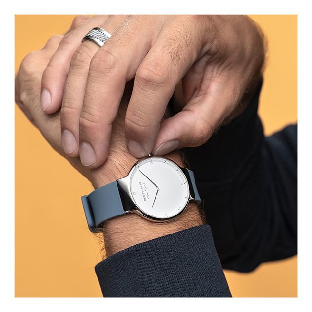 Sporty yet classy – the Max René collection with a big variety of interchangable straps.

#beringtime #mybering #minimalism #watchoftheday #watchesofinstagram #maxrenecollection - instagram.com/beringtime