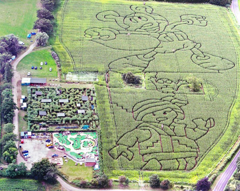 eltonmazes's tweet photo. We enjoyed a really good evening at Elton #Mazes #LateNight A Big #Thankyou to  #Banshee who kept us entertained by the bonfire, the visitors who braved the #MaizeMaze by torchlight and most of all our staff who worked so hard t#LastChance to visit the Mazes today and tomorrow https://t.co/LwX0GRViep