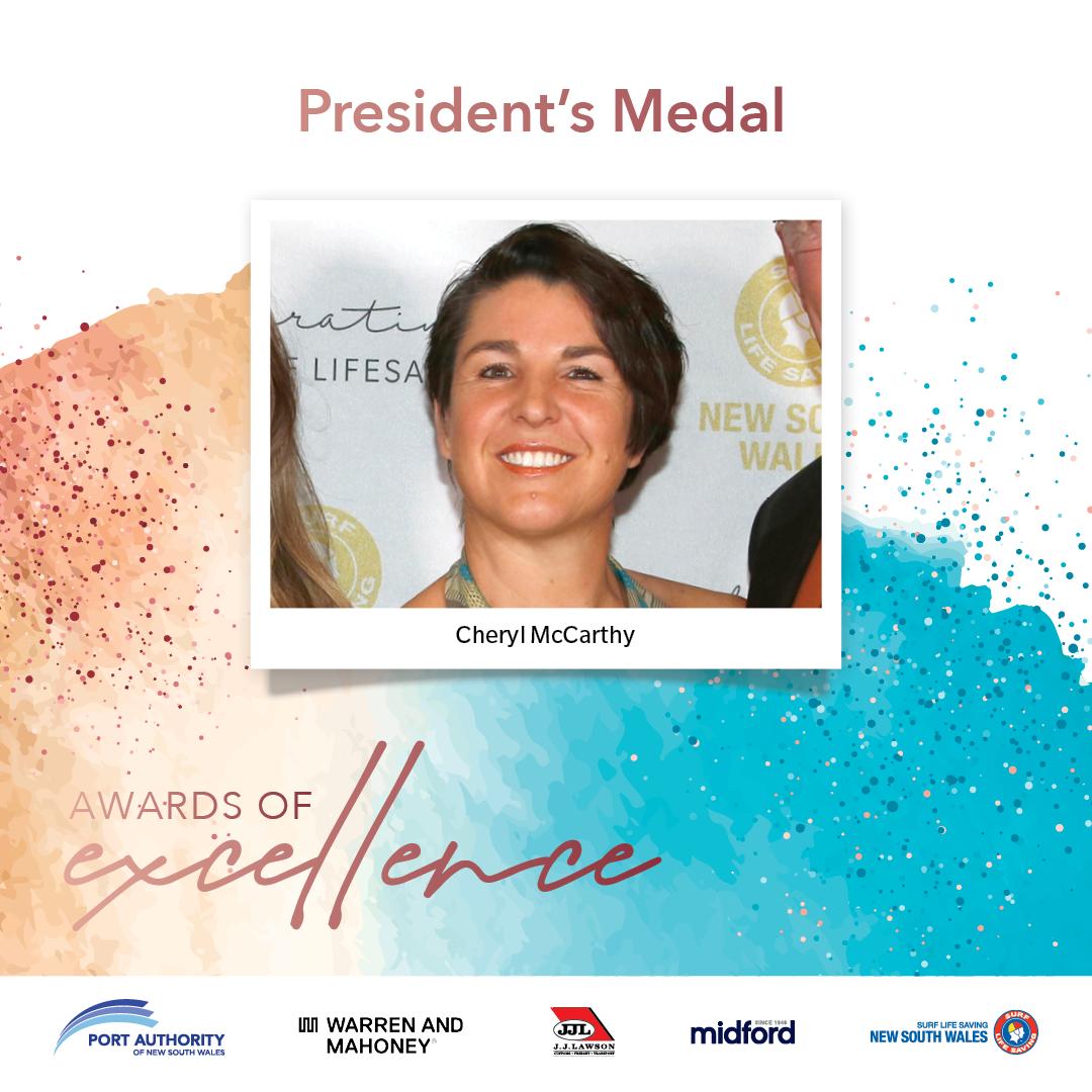 #AWARDS // Congratulations Cheryl McCarthy from Bermagui SLSC, recipient of the 2019 President's Medal. 
#SLSNSWAwards
