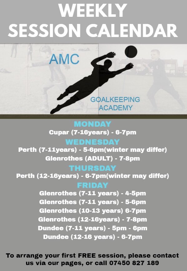 AMC Goalkeeping Academy tweet media