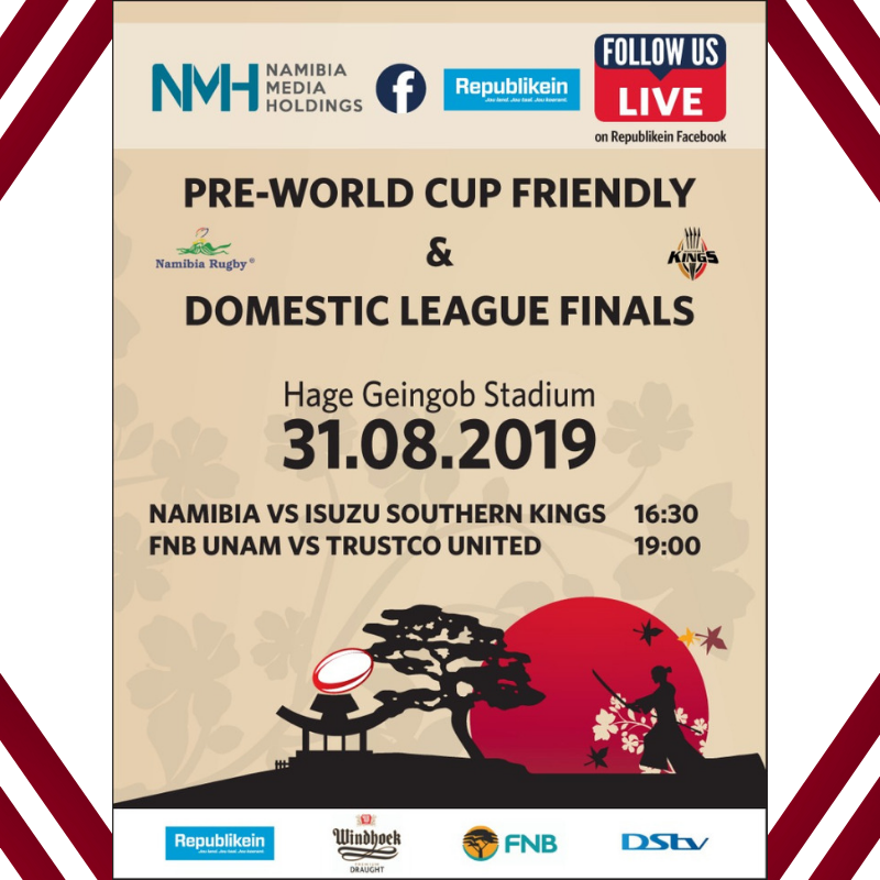 SouthernKingsSA's tweet photo. 🔴 LIVE STREAM ⚫
Don't miss out on the action when we take on World Cup-bound Namibia in the first of two warm-up matches today.
You can join the action by live streaming on: https://t.co/YwgjxyoBpL
Let's go KINGS!!
#TeamFirst
#TheFutureIsNext
#TheKingsWay
#NAMvKIN https://t.co/P95uDlqlpM