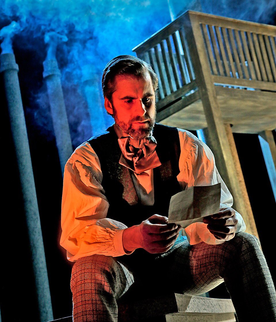 McBride_eek's tweet photo. @HarryCasparLong and @claire_dargo just brilliant in North and South @PITLOCHRYft designs @AmandaStoodley direction @NewmanEJ https://t.co/KyeVKXdmCl
