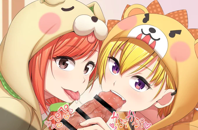 シャニマス 『有栖川夏葉&西城樹里』
猛獣に襲われるP 