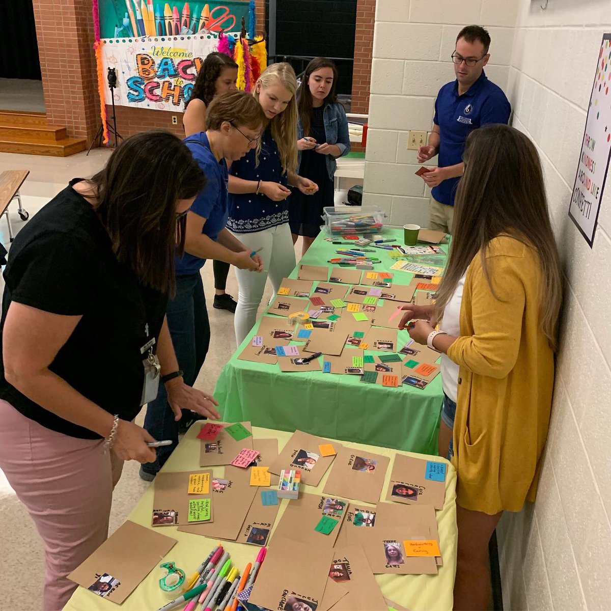 Welcome back! Relationships matter so we started with the year with games, food, live t-shirt screen printing, a photo booth, and an opportunity to write kind notes to our coworkers. #beIB #mcps #pyp