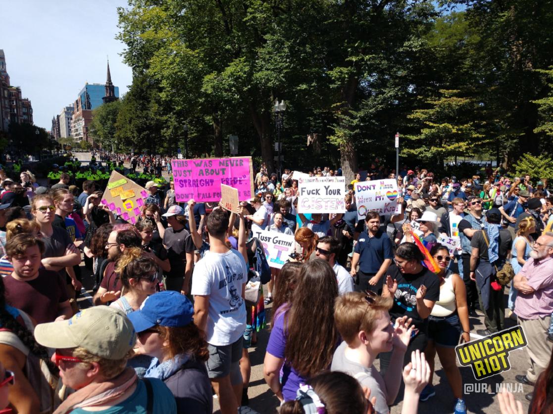 Unicorn Riot on Twitter "Counterdemonstrators are gathered near the