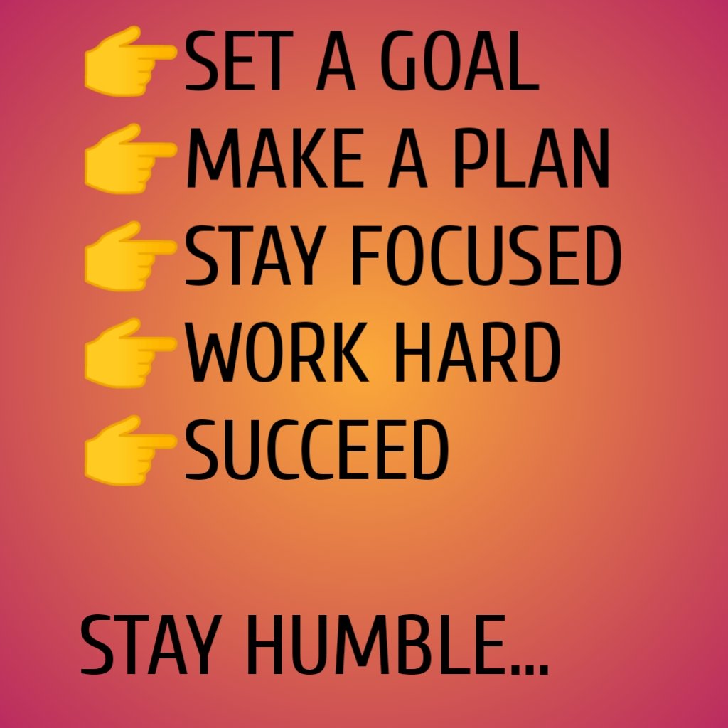 VikashSinghCode's tweet image. Want to be successful.

Follow these steps to succeed in life.
don&apos;t forget the final word...Stay humble.
.
.
.
.
.
#vikashkumarsinghofficial #vikashkumarsingh #bloggerstyle #blogger #contentcreator #yourself #youtuberlife #entrepreneurquotes #blogging #planning #successquotes