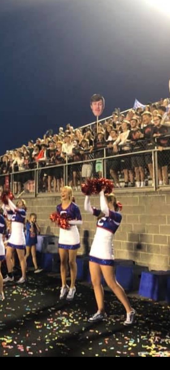 Our student section was Awesome last night. You guys played a huge role in our Victory and we’re Rowdy as I’ve ever seen! No Doubt you earned your Rowdy Raiders sign for the Season! BE LOUD-BIG-and BLUE. Most of all BE ROWDY!