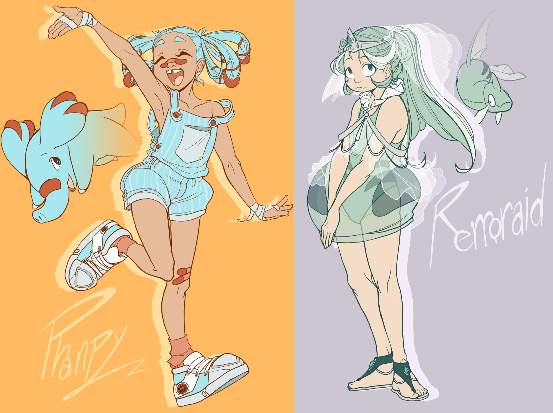 Reagan On Twitter New Speedpaint I Collaborated With Andiemations To Design A Bunch Of Pokemon Gijinkas And We Giggled Too Much Moltres And Grampardos Are My Personal Favorites Https T Co Obrqp5xzwx Https T Co Ctifkm0fel
