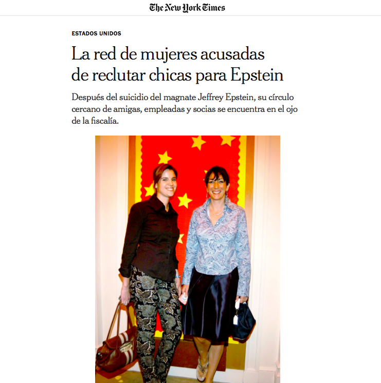 shababaty's tweet photo. Habitualmente quienes reclutan para los capos de las #RedesDeTrata son mujeres de su confianza
Eso hacían 4 mujeres para #Epstein.USA,Francia y UK las investiga
Aquí🇪🇨 a las captadoras de #Giler y #ElAbuelo la @FiscaliaEcuador las dejó libres para que sigan amenazando y captando https://t.co/eXoKIeCBDp