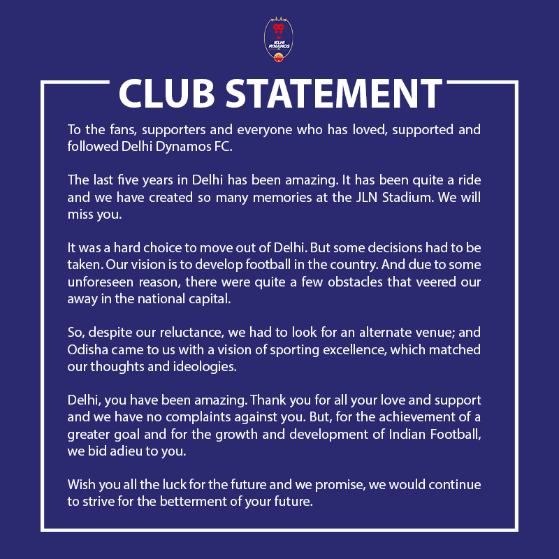 Delhi Dynamos FC tweet media