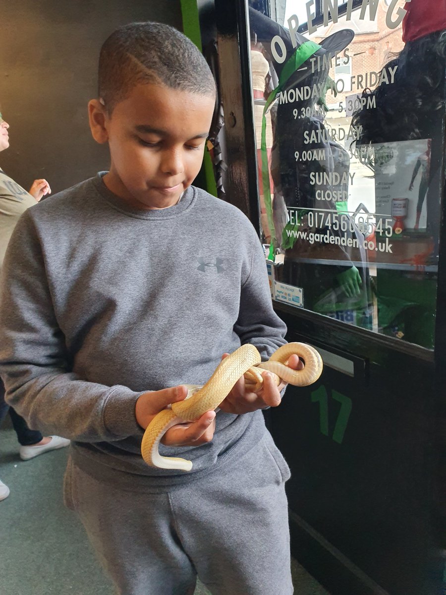 CrawlyCritters's tweet photo. We had so much fun today! 
And we had a few people conquer their fears so well done guys!!

We even had a cobra too! Don't worry though, this one was completely safe 😉

Thank you to @thegarden_den for having us. 
#Prestatyn #NorthWales #AnimalEducation #AnimalEncounters https://t.co/vFn5rlQGz5