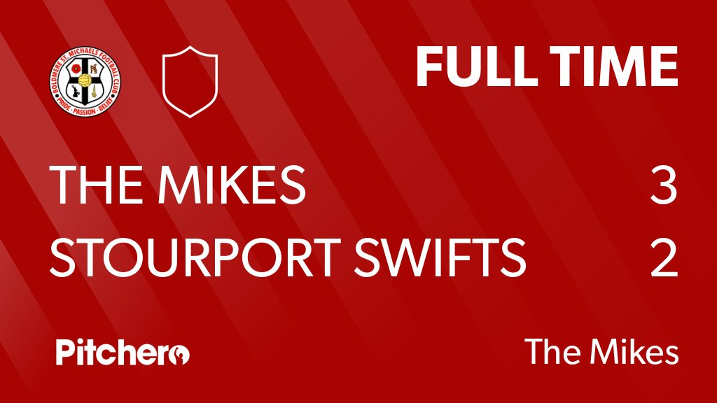 themikesfc's tweet photo. FULL TIME: The Mikes 3 - 2 Stourport Swifts
#THESTO #Pitchero
https://t.co/tLEKVuiOQg https://t.co/Vh3IcLl7bv