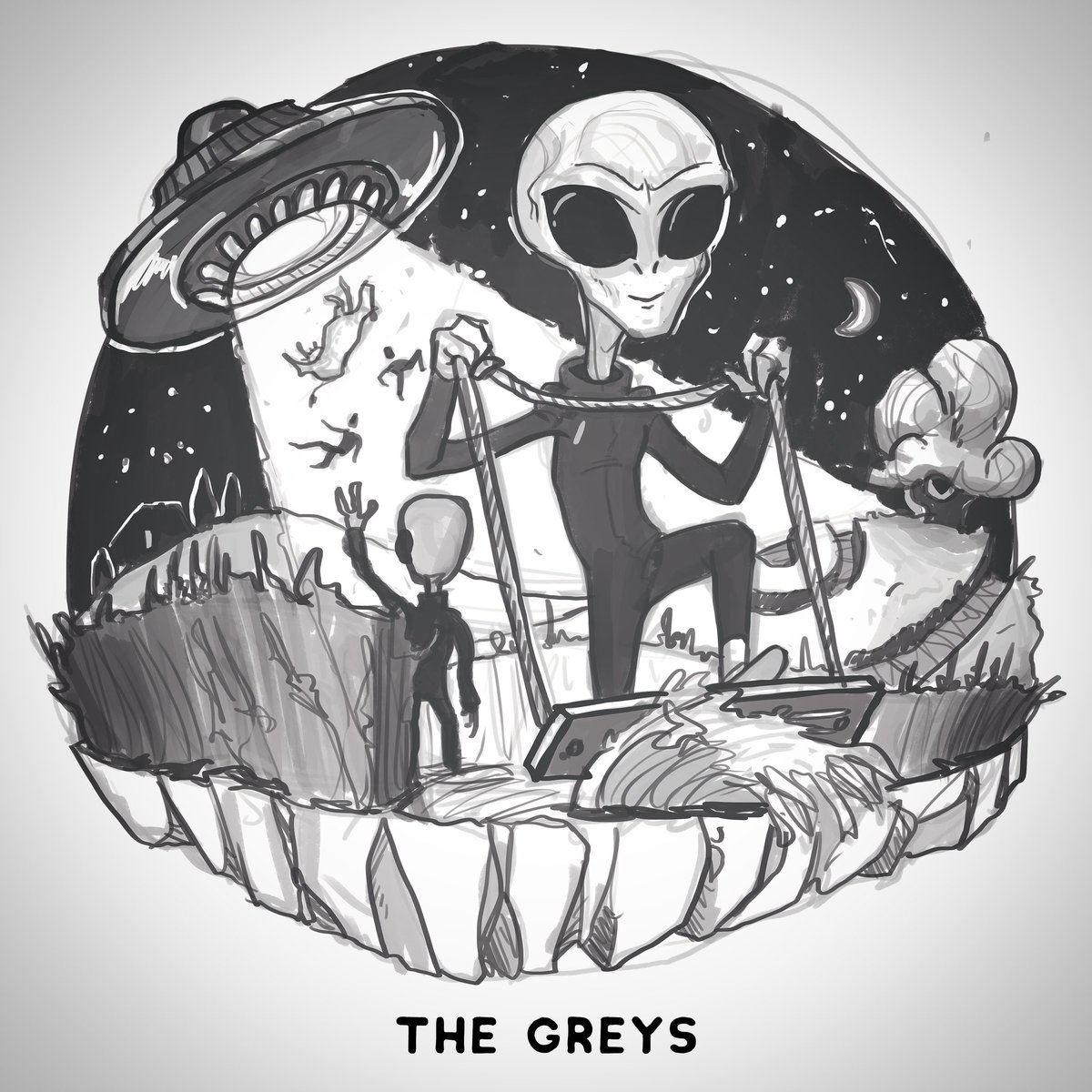 WeirdWilds's tweet photo. So next on Weird Wilds is The Greys or also known as Grey Aliens. Here's my rough drawing.
#greyalien #thegreys #aliens #extraterrestrial #ufo #ufosighting #cropcircles #littlegreymen #weirdwilds #cryptozoology #cryptidcreatures #outofthisworld #alienart #area51 #supernatural https://t.co/wkUyuOnZwT