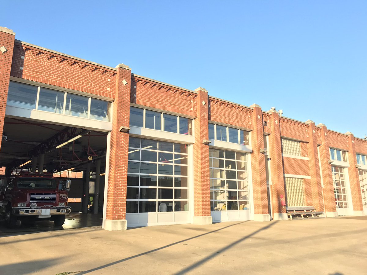 OnAirWithEryn's tweet photo. I’m downtown this morning at @ChattFireDept Station 1—their doors are open for the kickoff of their new #SafeStations initiative through the Hamilton County Coalition. https://t.co/RrPFGCOAxl