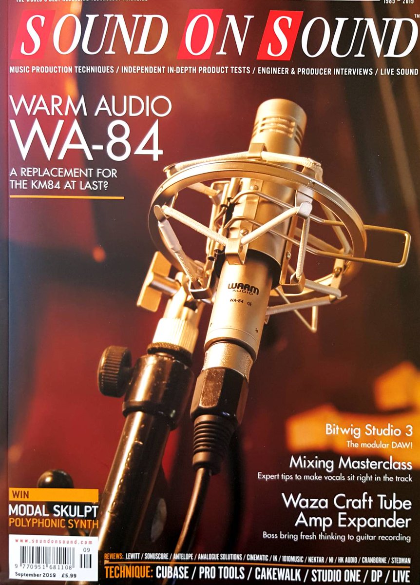West3Production's tweet photo. I try to support the struggling high street but I've given up trying to get a copy of @soundonsoundmag through @WHSmith Ealing none of the staff seem interested. I asked if I could order the September issue to be told "No I don't think so". I've now taken out a subscription #sad https://t.co/oDbOyZffhO