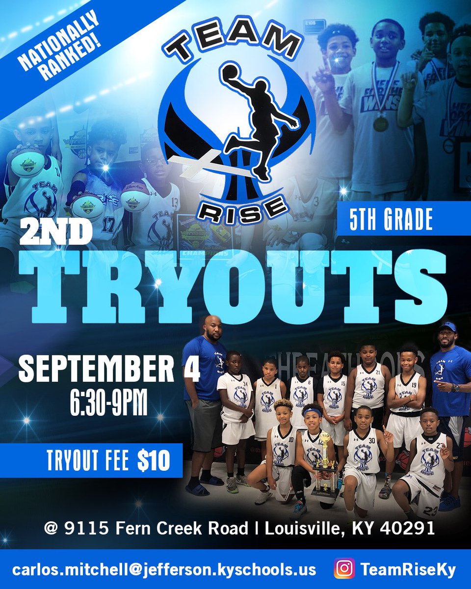 TeamRiseKY's tweet photo. Want to be apart of the top program in KY and Nationally ranked??? Come me see what all the hype is about https://t.co/RFgtcGCqXq