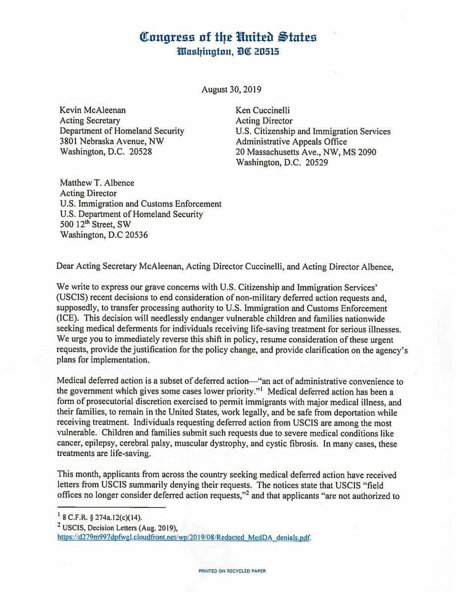 Sample Humanitarian Letter For Immigration Collection - Letter Template