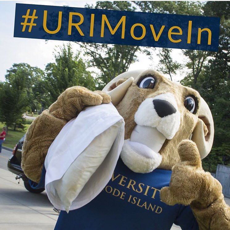 totalimageuri's tweet photo. Move in weekend for our Rhody Rams!!! Welcome to Rhody to our first year students and I canβt wait to see our returning RAMS!!! Great weather to start a new year at URI!! βοΈππβοΈππ#URIMOVEIN https://t.co/7dxGs3dhIm