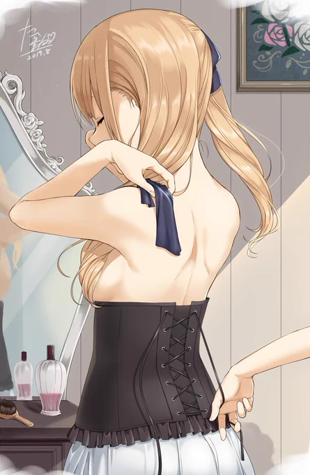 コルセット少女 