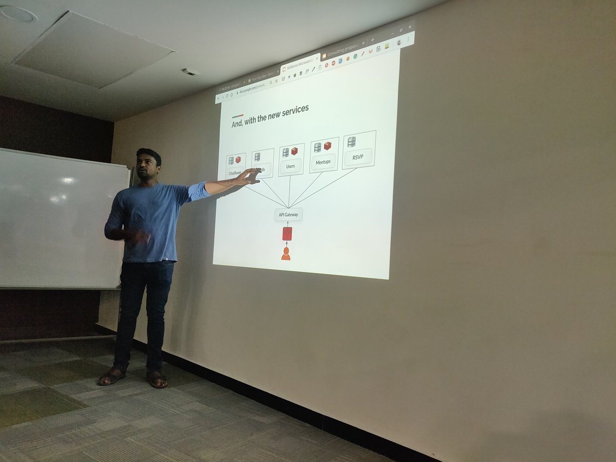 absolutelyshub's tweet image. @theCoderDotIn 🖥️ explaining the usage of different #servers🛰️ and how are they linked to the #API Gateways. 
@skillenza @msdevindia
#Devemgers #WeAreDevengers