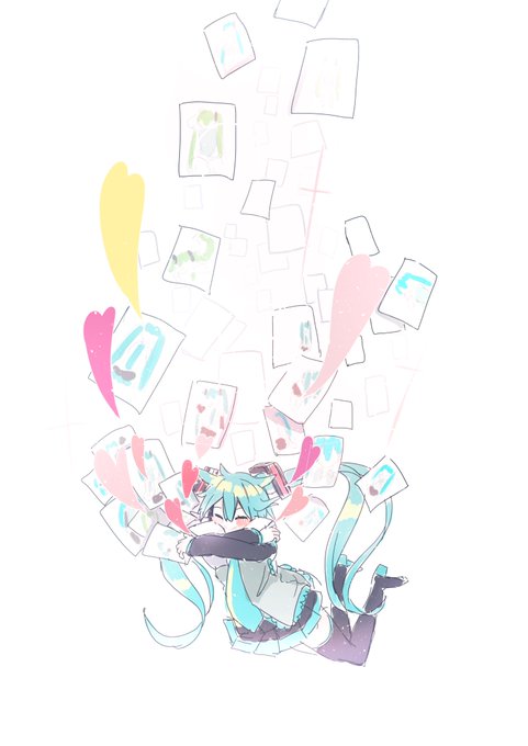 彼女1色に変わる特別な日。それはとても素敵だなって。
#初音ミク生誕祭2019 