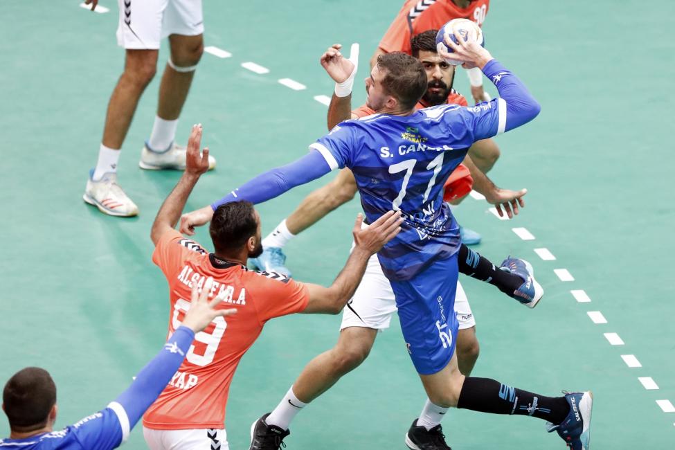 .<a href="/HandebolTaubate/">Handebol Taubaté</a>🇧🇷 se despidió del Mundial de Clubes en Dammam🇸🇦 con una victoria 31-27 ante el local Al Mudhar y terminó en el sexto puesto.

🇦🇷<a href="/SantiCanepa/">Santi Canepa17</a> fue el goleador del equipo brasilero con 8 goles y <a href="/Lucas_Aizen/">Lucas Aizen</a> convirtió 1 gol.

📸@ihf_info