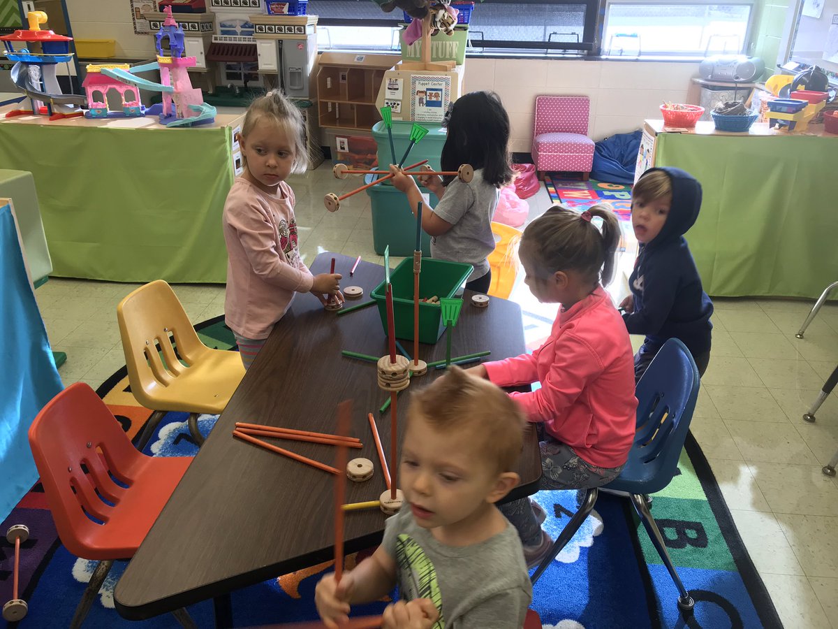 MissMaryPreK's tweet photo. Our preschoolers had a great 1st week back to school! #ELCpenguins https://t.co/AEG5RzuZrZ