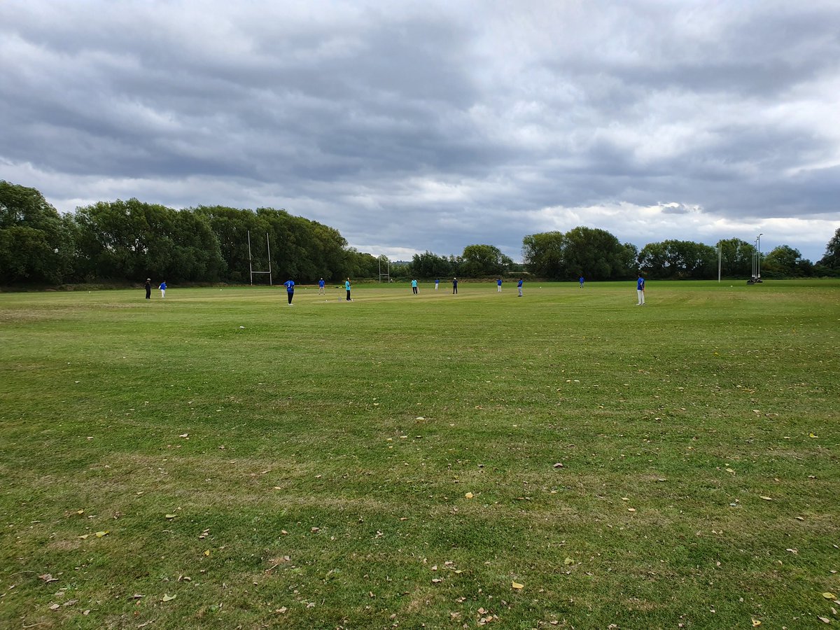 JoshMK_UK's tweet photo. Cricket tournament #TechmMK Match 3 - Titans Vs RA Warriors as part of #SANKALP19 underway 
@tech_mahindra @dharmadhikary @Jithesh_os @vispis @abdulquaderg @xsyeda @sudarshan_pise @GroupRA_TechM https://t.co/jmPgVOntQC